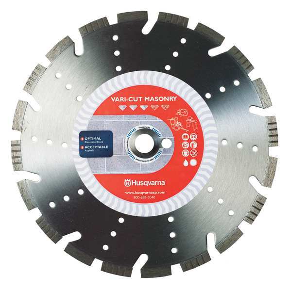 Husqvarna Diamond Saw Blade, Masonry, 14 in. Dia. VCM-14