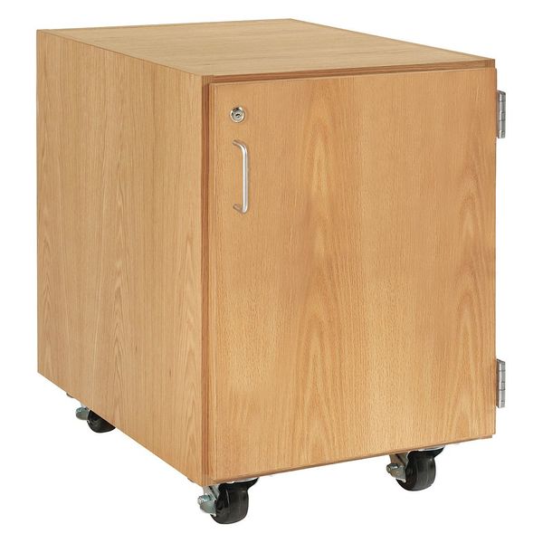 Diversified Spaces Oak Storage Cabinet, 24 in W, 30 in H M95-2422-H30K