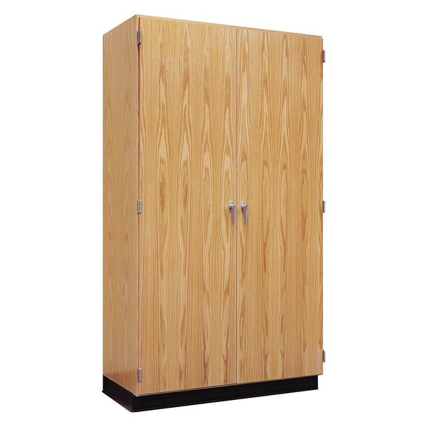 Diversified Spaces Red Oak Storage Cabinet, 36 in W, 84 in H 353-3622K