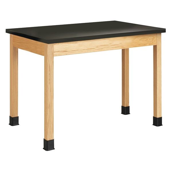 Diversified Spaces Rectangle Table, 54" X 36", Wood Top P7134K36N