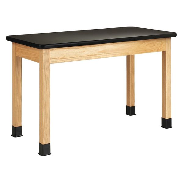 Diversified Spaces Rectangle Table, 72" X 30", Wood Top P7151K30N