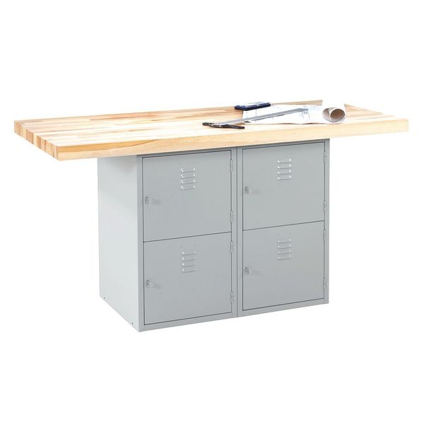Diversified Spaces Workbenches, 64" W, 33-1/4" Height WBB4-0V
