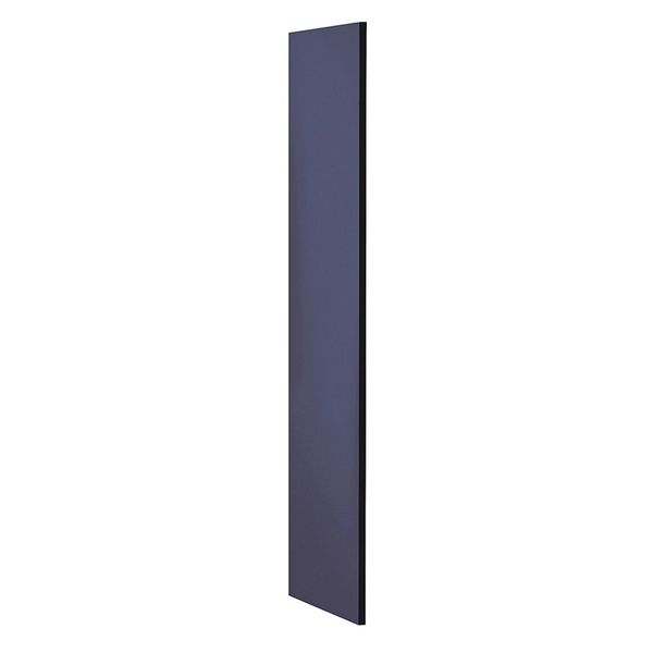 Salsbury Industries End Panel, Flat Top, 18" Wx60" H, Blue 33303BLU