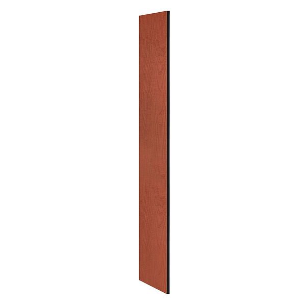 Salsbury Industries End Panel, Flat Top, 18" Wx72" H, Cherry 30033CHE