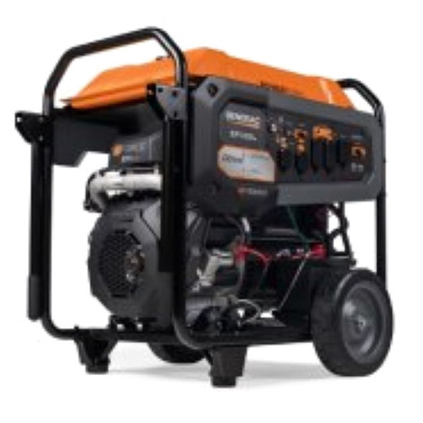 Generac Portable Generator, Gasoline, Electric Start, 120/240V AC 8917