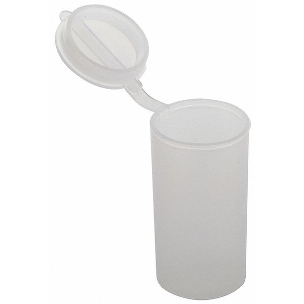 Dynalon Vial Snap Cap Hinged, LDPE 25mL, PK1000 319365