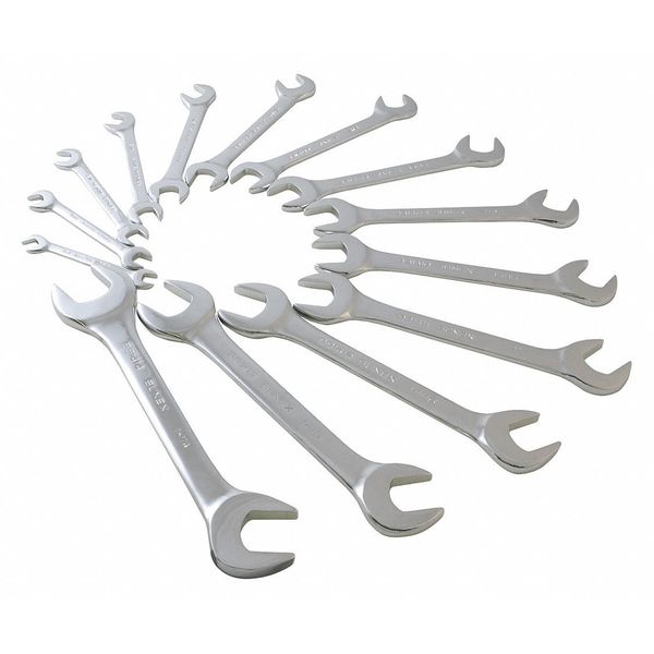 Sunex Angled Wrench Set, SAE, 14 pcs. 9914