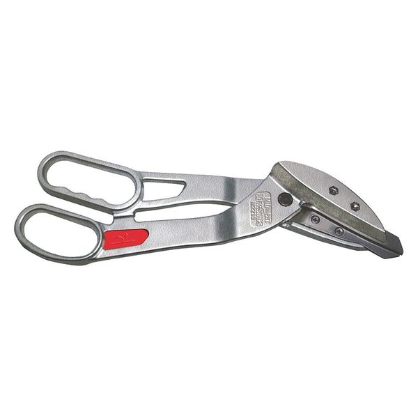 Midwest Offset Left Replaceable Blade Snip, Straight/Tight Curve, 13", Blade: Vinyl, Handles Magnesium MWT-2210