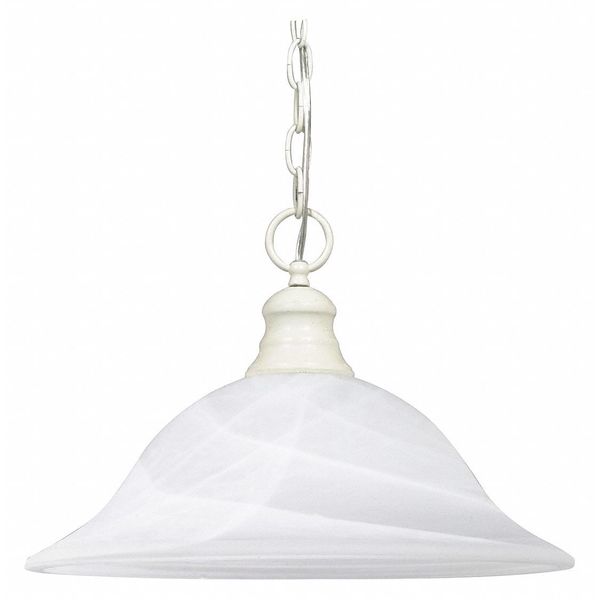 Nuvo 1-Light 16 in. Pendant - Alabaster Glass 60-393