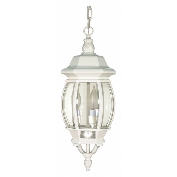 Nuvo Central Park 3-Light 20 in. Hanging Lantern with Clear Beveled Glass 60-894