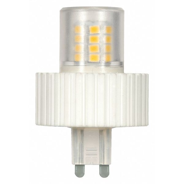 Satco 5W T4 Repl. LED 3000K G9 360' beam 120V, Type: Tube S9228