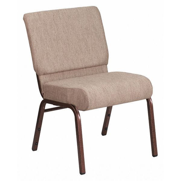 Flash Furniture Church Chair, 25"L33"H, FabricSeat, HerculesSeries FD-CH0221-4-CV-BGE1-GG