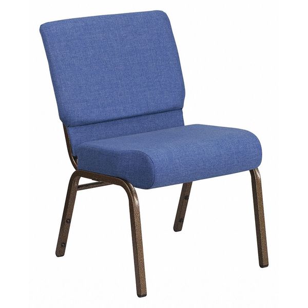 Flash Furniture Church Chair, 25"L33"H, FabricSeat, HerculesSeries FD-CH0221-4-GV-BLUE-GG