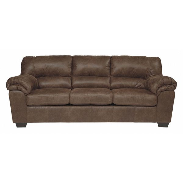 Flash Furniture Sofa, 36" x 38", Upholstery Color: Coffee FSD-1209SO-COF-GG