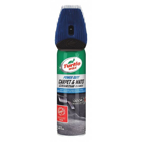 Turtle Wax Automotive Carpet Cleaner, Aerosol, 18 Oz. T244R1