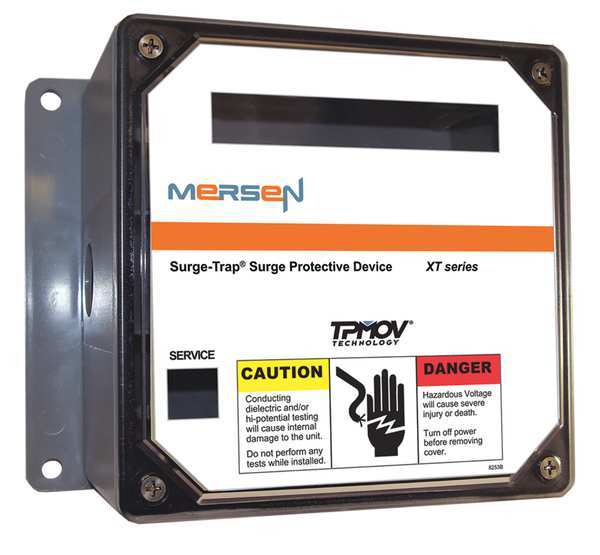 Mersen Surge Protector, 3 Phase, 277/480V, 3 Poles, 4 STXT480Y10A