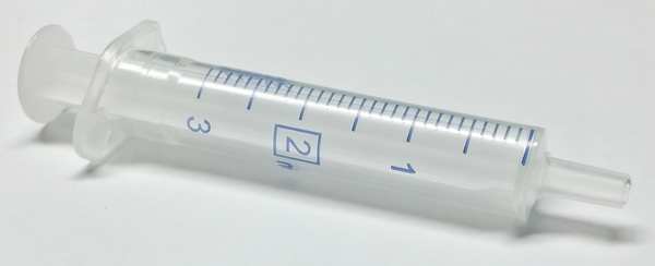 Norm-Ject Plastic Syringe, Luer Slip, 2 mL, PK100 4020.000V0