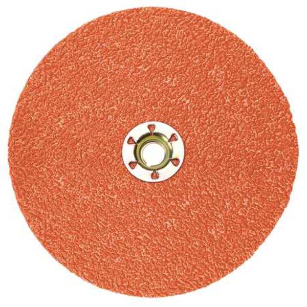 3M Cubitron Fiber Sanding Disc, 4 1/2 In, 60 G, PK25 7100068024