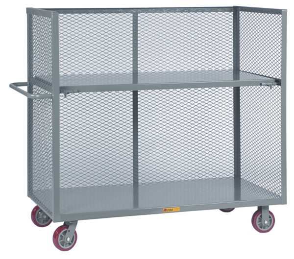 Little Giant Mesh Sided Drop Shelf Truck Steel 3600 Lb T130486pyds Zoro 