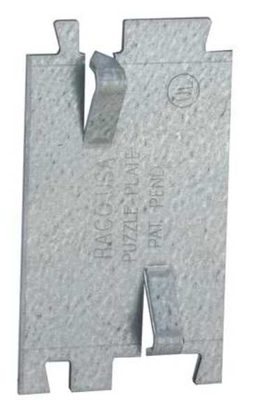 Raco Cable Protection Plate, NOVAL Accessory, Pre-Galvanized Steel, Partition 2712R