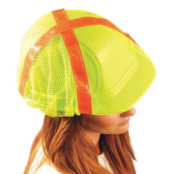 Occunomix Hard Hat Cover, Yellow V896-RY