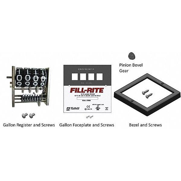 Fill-Rite Register and Faceplate Kit KIT900LR