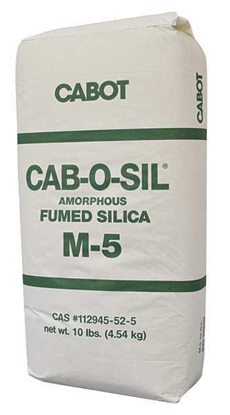 Cabot 10 lb CAB-O-SIL M5, White, Silica Base 1-52BG