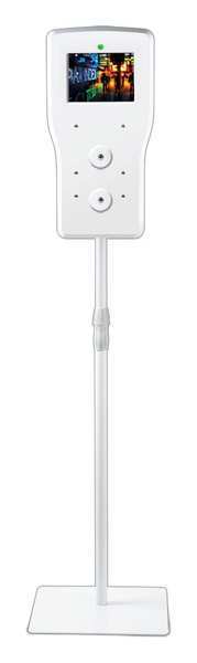 Best Sanitizers Hand Sanitizer Floor Stand, 1250mL, White KTS1012