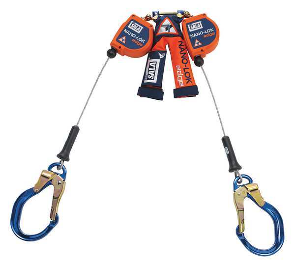 3M Dbi-Sala Leading-Edge Self Retracting Lifeline, 8 ft., Orange 3500231