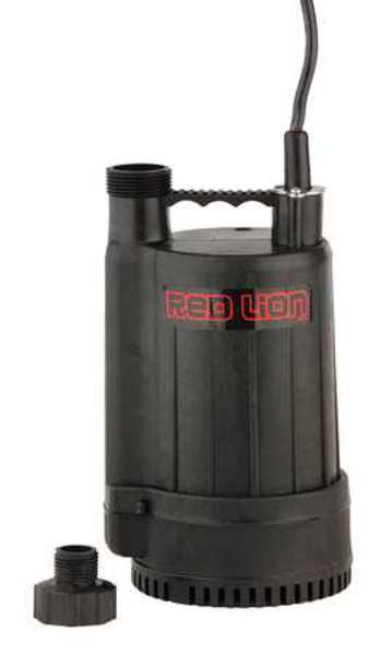 Red Lion 1/6 HP 1" M Plug-In Utility Pump 115V No Switch Included 505950