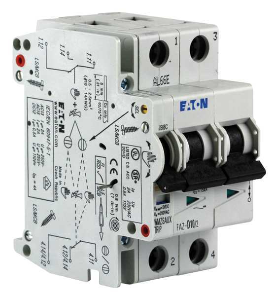 Eaton Auxiliary Contact, NO/NC, 6A Z-IHK-NA