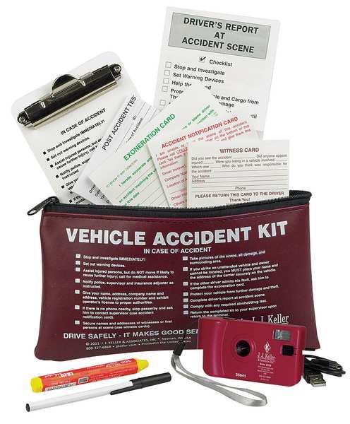 Jj Keller Accident Report Kit, Audit/Inves/Records 36052