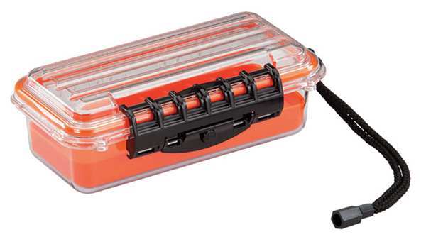 Plano Storage Box with 1 compartments, Plastic, 3 H x 4-7/8 in W