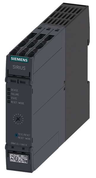 Siemens Nonreversing Compact Magnetic Motor Starter, No Enclosure NEMA Rating, 110 to 240V AC/DC, 3 Poles 3RM10071AA14