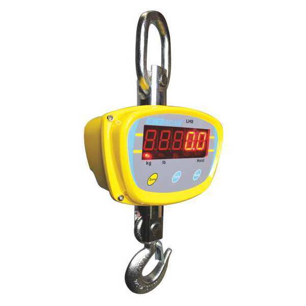 Adam Equipment Crane Scale, Digital, 3000 lb./1500kg LHS 3000A