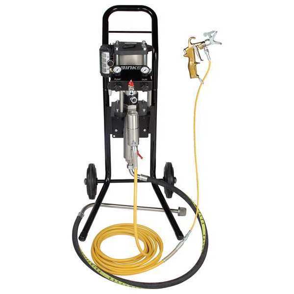 Binks Airless Pump Outfit with Gun, 3100 psi MX1231UC-PDC1S25