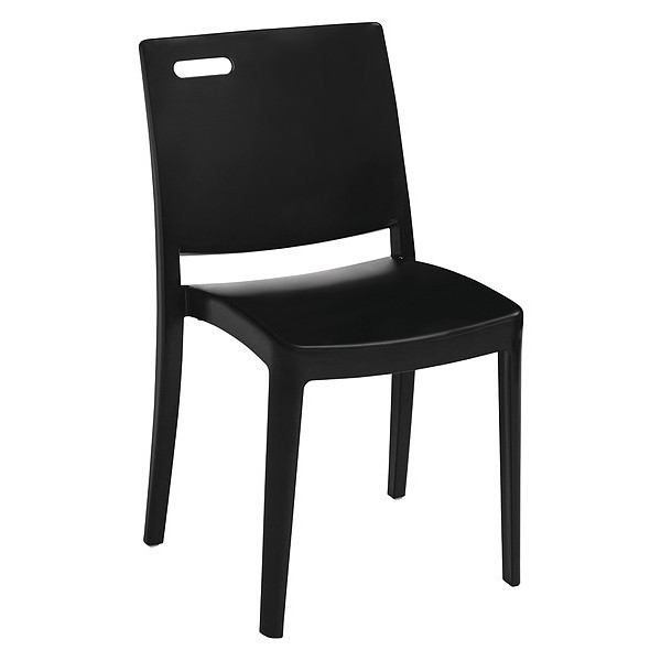 Grosfillex Metro Chair, Black, PK4 US356017