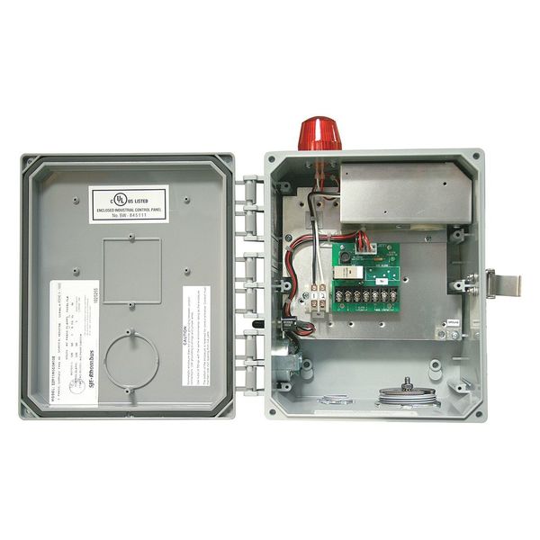 Sje-Rhombus EZ Plugger Panel, 120V w/Post EZP11W6C0H10EP17A