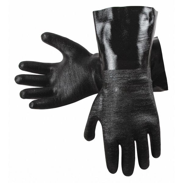 San Jamar 14" Chemical Resistant Gloves, Neoprene, Universal, 1 PR 1214