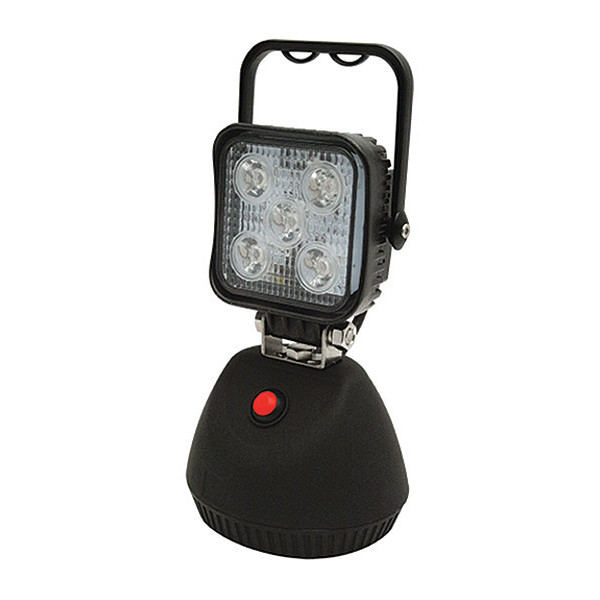 Code 3 Portable Work light, Black, Flood, Red/White CW2461CWR