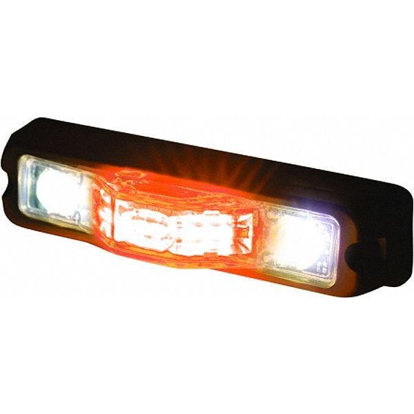 Code 3 LED Warning Light, 3 in One, Amber M180S-A