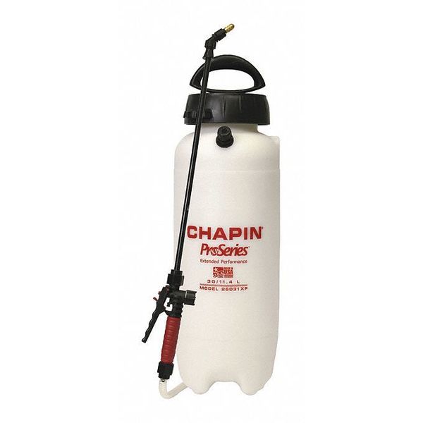 Chapin 3 gal. ProSeries Poly Sprayer, 48" Hose Length 26031XP