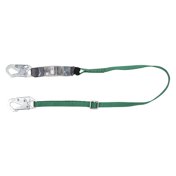 Msa Safety Lanyardard, SM.Snap, Adj, Single, 6 ft., ANSI 10191755