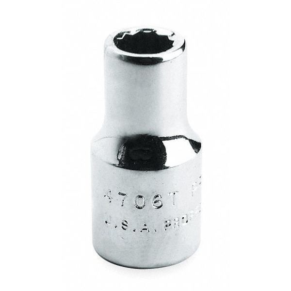 Proto 1/2 in Drive, 3/4" Triple Square SAE Socket, 12 Points J5424