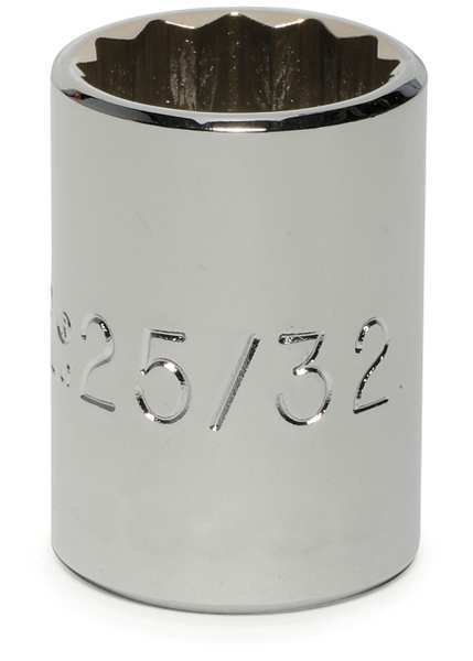 Proto 1/2 in Drive, 25/32" 12 pt SAE Socket, 12 Points J5425