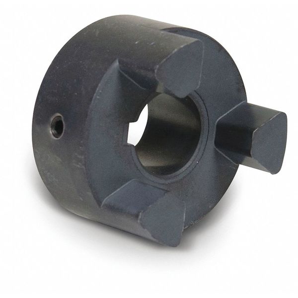 Tb Woods L-Jaw Coupling Hub, L100, Sint Iron, 1-1/8" L100118