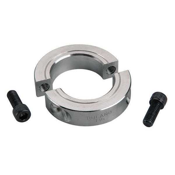 Ruland Shaft Collar, Clamp, 2Pc, 1-1/16 In, Alum SP-17-A