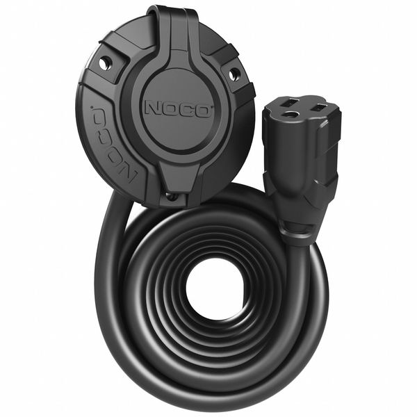 Noco AC Port Plug, 12 ft L, Black GCP1EX