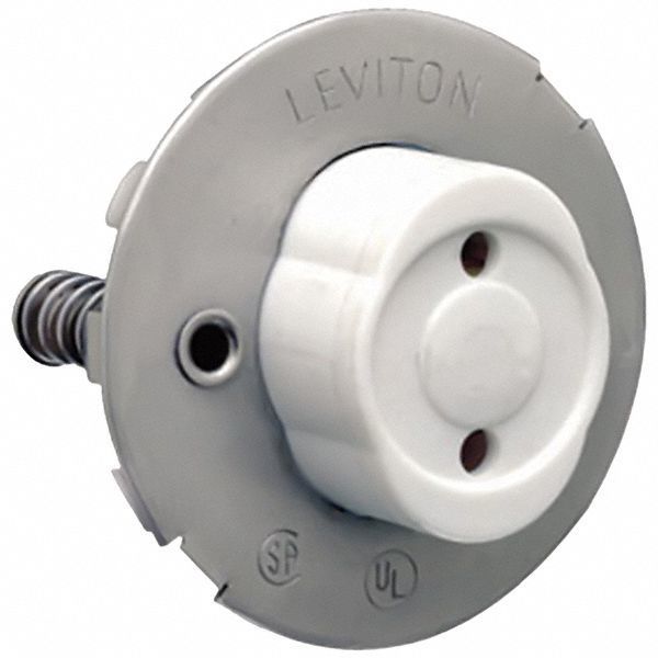 Leviton 660 W, White, Medium Bi-Pin (G13) 13518