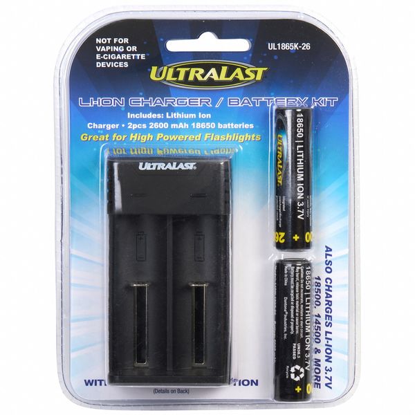 Ultralast Rechargeable Battery Kit UL1865K-26